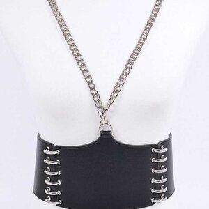 Plus Size Shoulder Chain Corset Belt